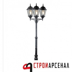 Садово-парковый фонарь ArteLamp Genova A1207PA-3BS